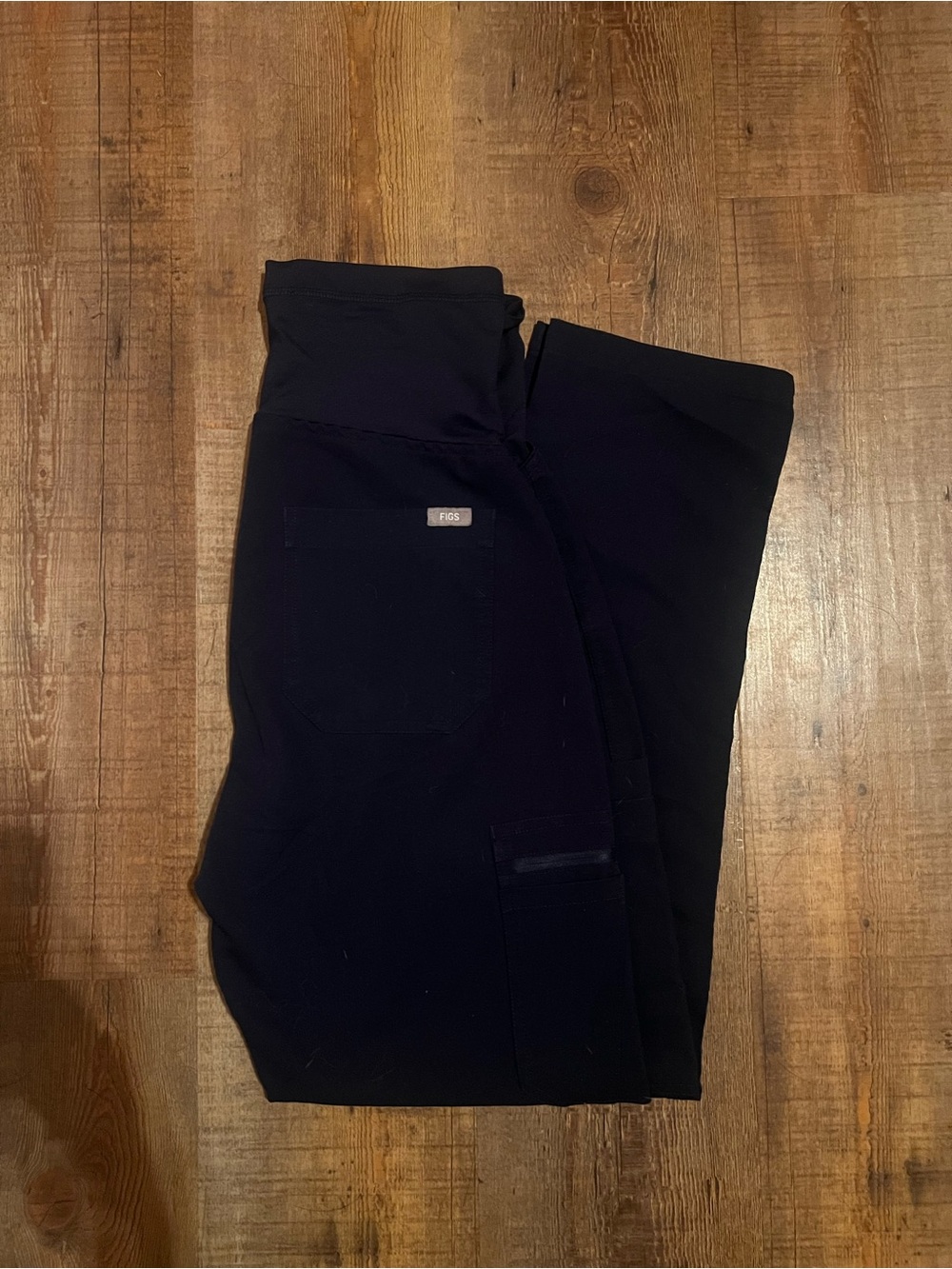 FIGS Technical Collection Maternity Pants in Navy Small Like New